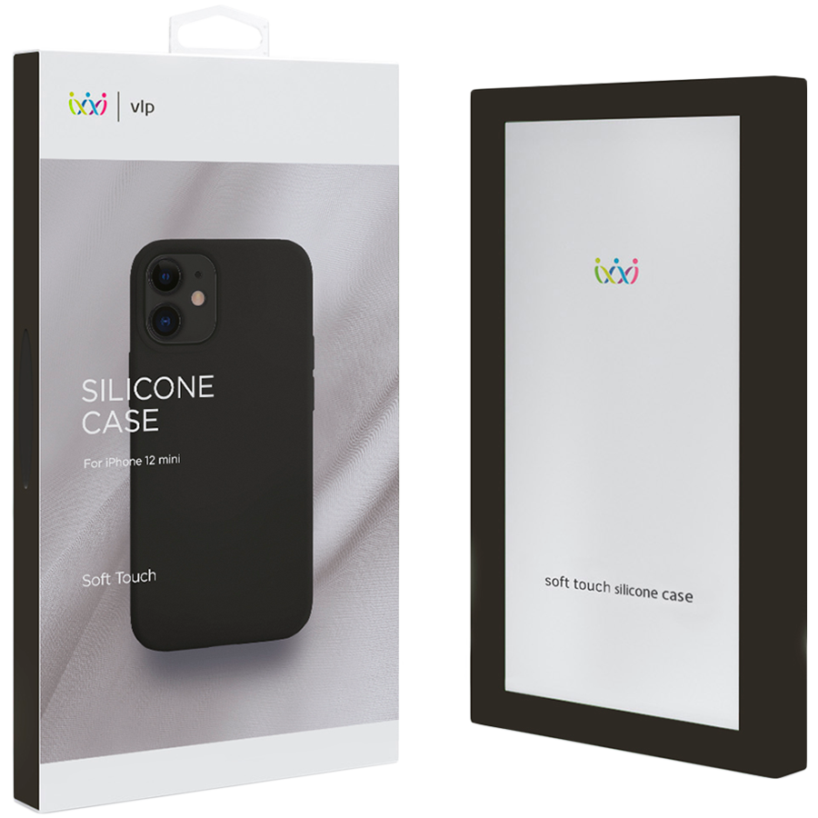

Чехол VLP Silicone Сase для iPhone 12 mini (VLP-SC20-54BK)