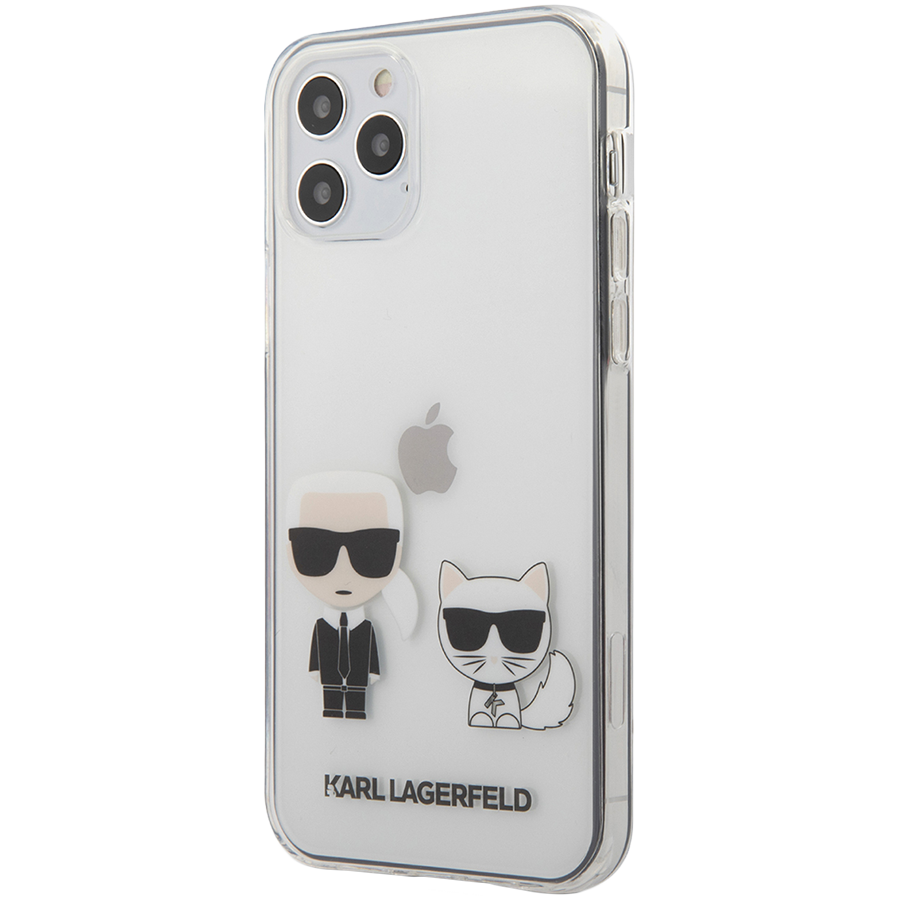

Чехол LAGERFELD Ikonik Karl & Choupette Hard (KLHCP12MCKTR)