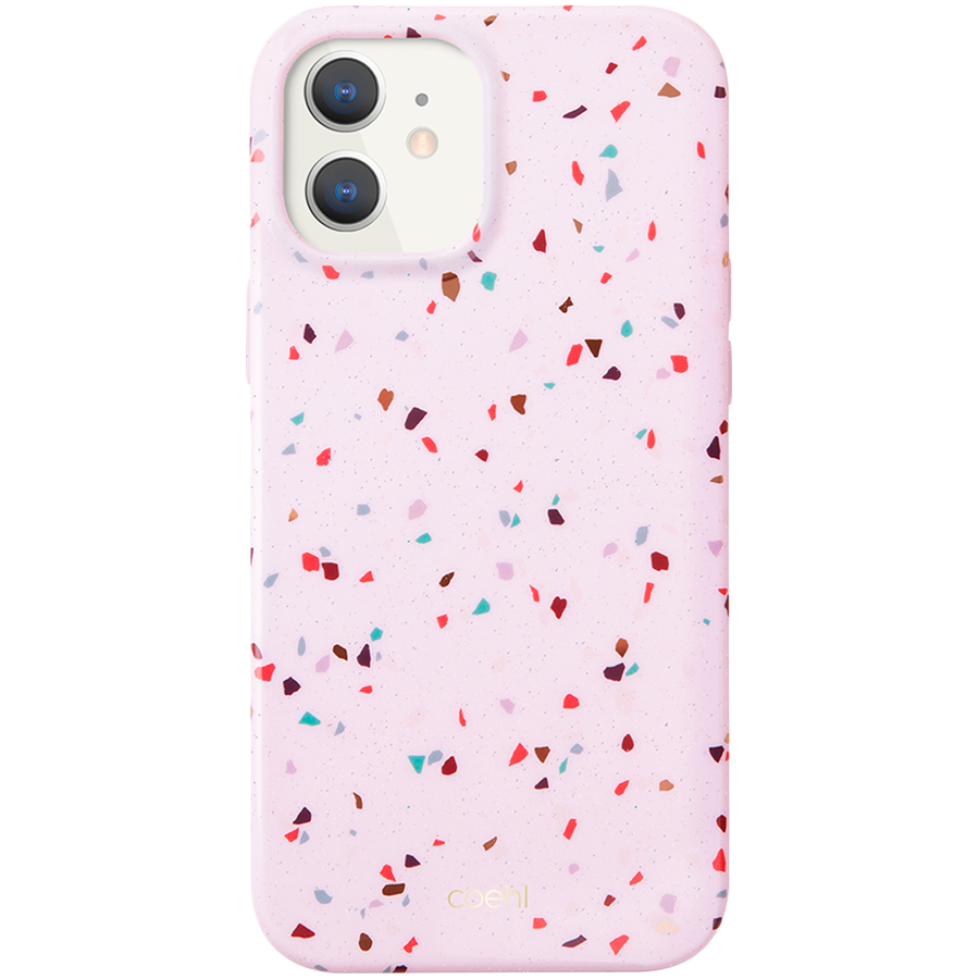 

Чехол UNIQ COEHL Terrazzo для iPhone 12 mini (IP5.4HYB(2020)-TEZPNK)