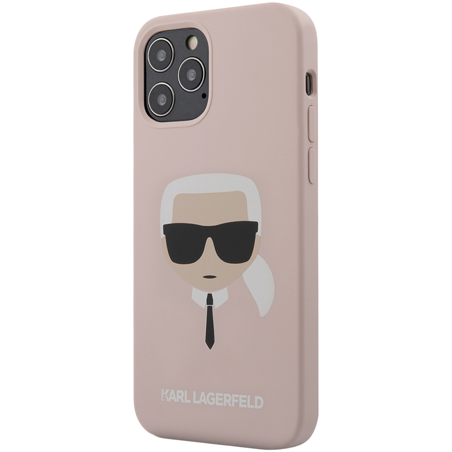 

Чехол LAGERFELD Karl's Head для iPhone 12/12 Pro (KLHCP12MSLKHLP)