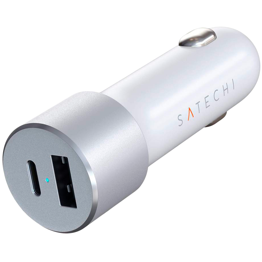 

Автомобильный адаптер SATECHI 2*USB/USB-C USB Тип C, USB Тип A, 72 Вт (ST-TCPDCCS)