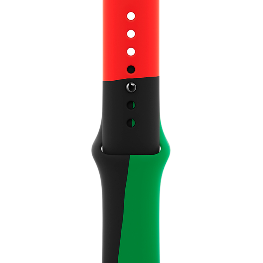 

Ремешок APPLE 44мм Sport Band - Regular Чёрный (MJ4W3ZM/A)