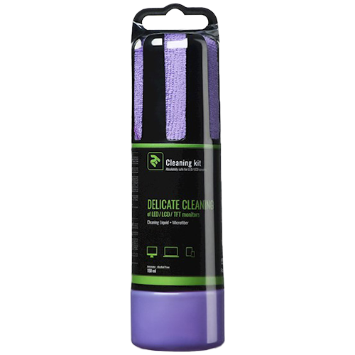 

2E Cleaning Kit 150ml Liquid + Cloth для LED / LCD, Фиолетовый (2E-SK150VT)