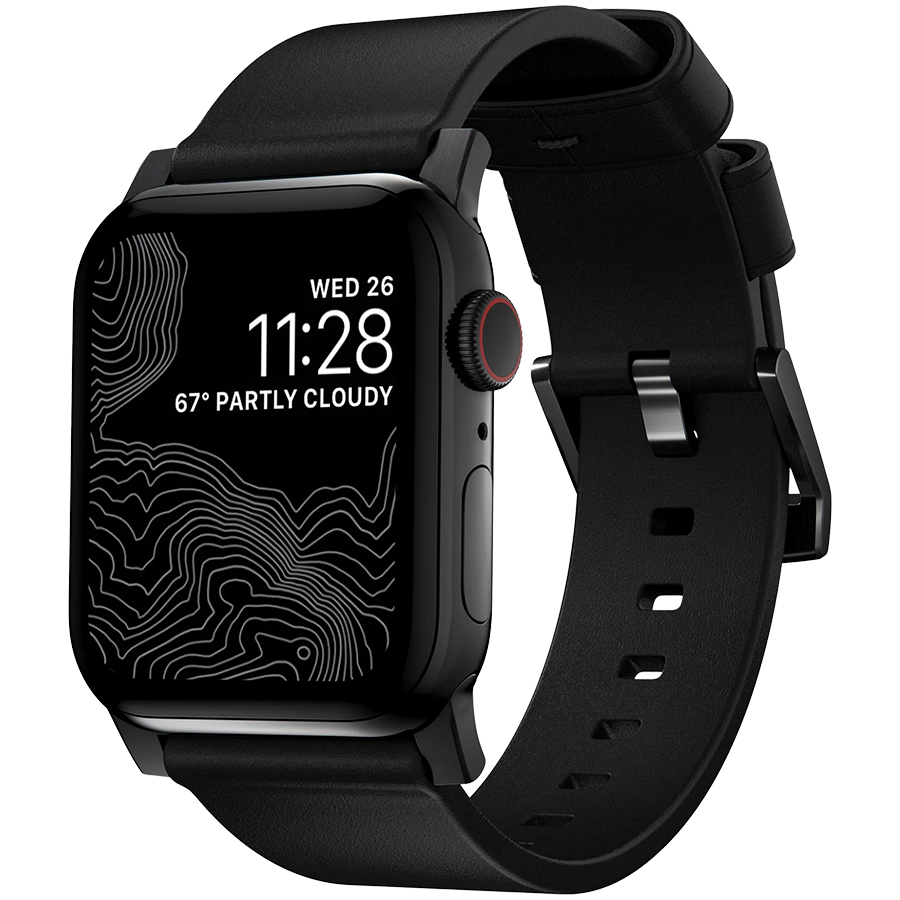 

Ремешок NOMAD Active Strap Pro для Apple Watch 44/42 Чёрный (NM1A41BNW0)