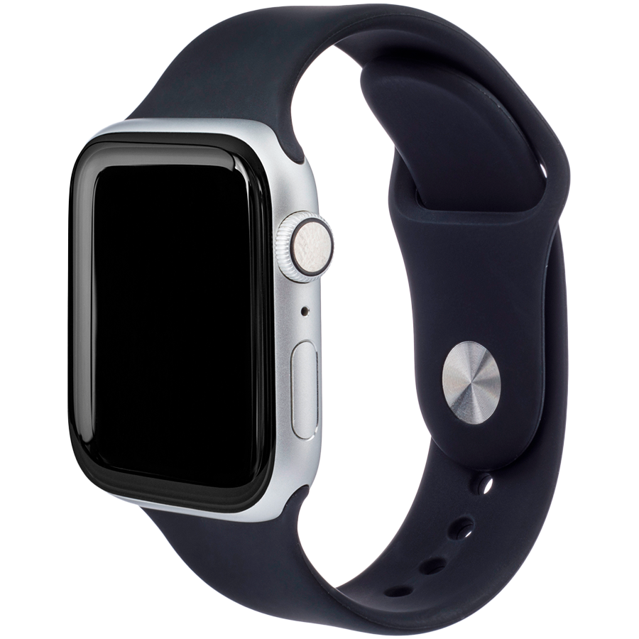 

Ремешок VLP Silicone Band для Apple Watch 38/40 Чёрный (VLP-SBAW-40BK)