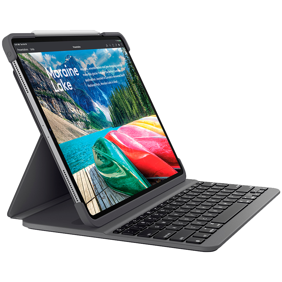 

Чехол-клавиатура LOGITECH Slim Folio Pro для iPad Pro 11 дюймов (1-го поколения)/(2-го поколения) (920-009988)