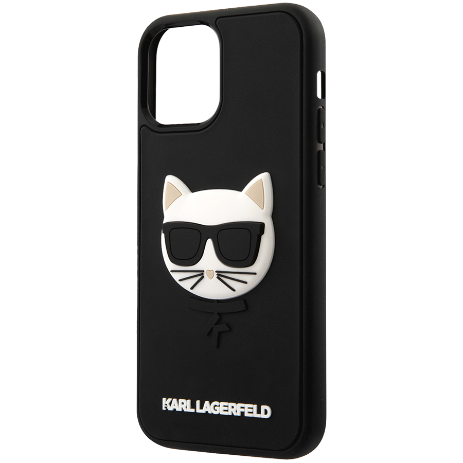 

Чехол LAGERFELD 3D Rubber Choupette Case для iPhone 12/12 Pro (KLHCP12MCH3DBK)