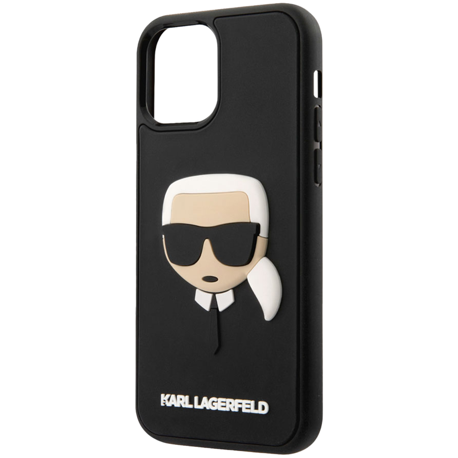 

Чехол LAGERFELD 3D Rubber Karl's head для iPhone 12/12 Pro (KLHCP12MKH3DBK)