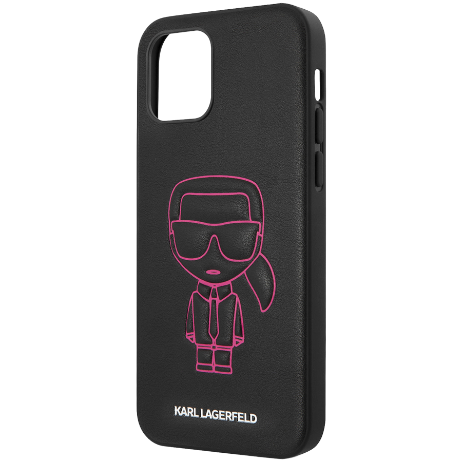 

Чехол LAGERFELD PU Ikonik Outlines Hard для iPhone 12/12 Pro (KLHCP12MPCUIKPI)