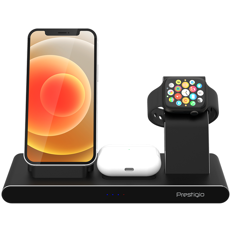 

Беспроводное зарядное устройство PRESTIGIO ReVolt A7, 10 Вт, Чёрный (PCS107A_BK)