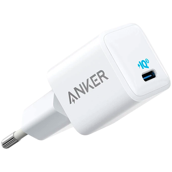 

Адаптер переменного тока ANKER USB-C, 18 Вт (A2633G22)
