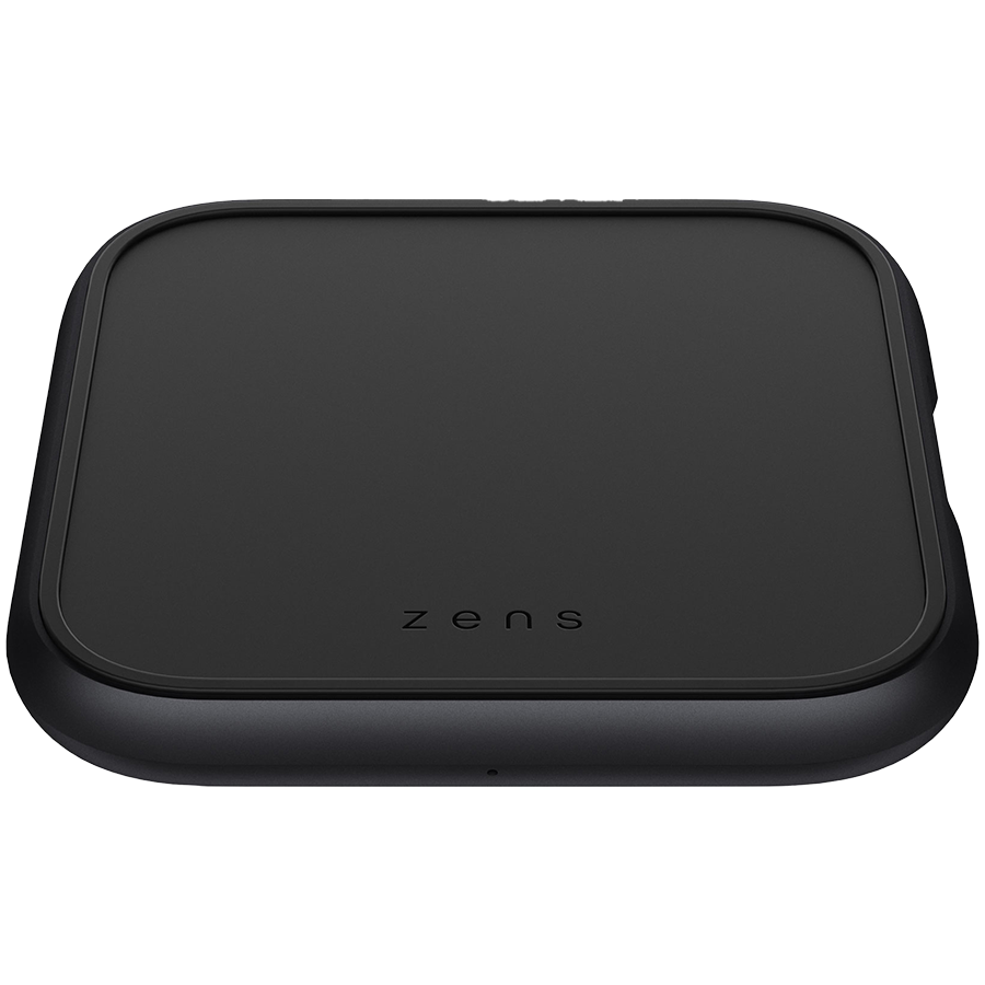 

Беспроводное зарядное устройство ZENS Aluminium Single Fast Wireless Charger в комплекте с адаптером питания USB-C PD мощностью 18 Вт. Цвет черный. (ZESC14B/00)
