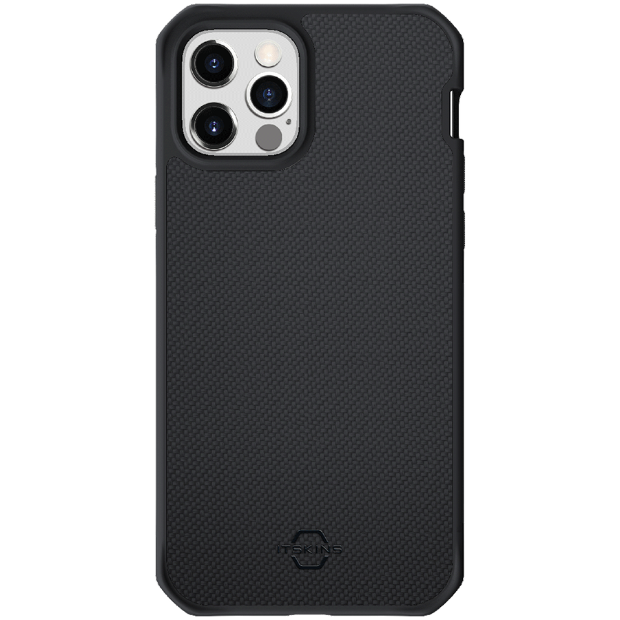 

Защитный чехол ITSKINS HYBRID BALLISTIC для iPhone 12 Pro Max (AP4P-HYBFS-BLCK)