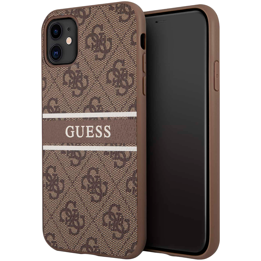 

Чехол GUESS 4G Stripe для iPhone 11 (GUHCN614GDBR)