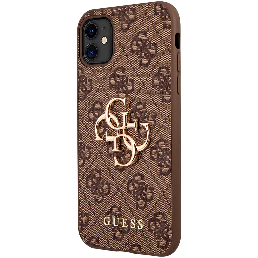 

Чехол GUESS 4G Big Metal Logo для iPhone 11 (GUHCN614GMGBR)