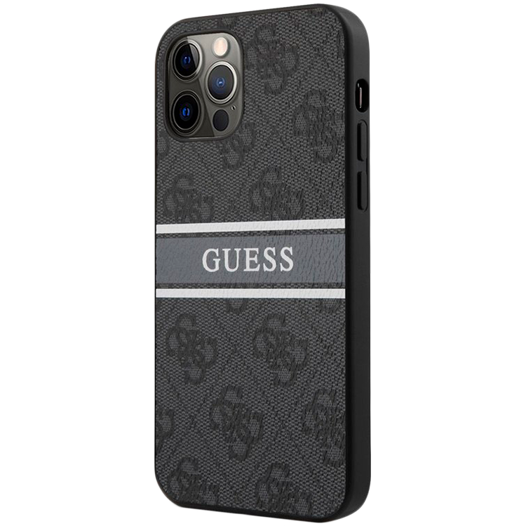 

Чехол GUESS 4G Stripe для iPhone 12/12 Pro (GUHCP12M4GDGR)