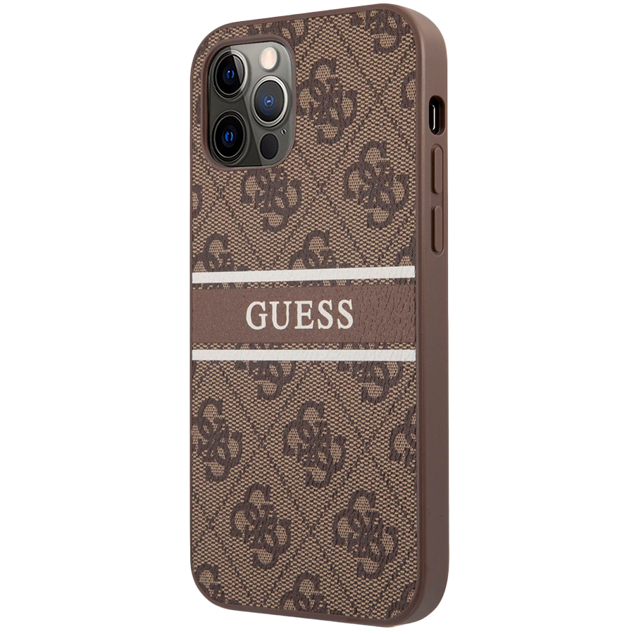 

Чехол GUESS 4G Stripe для iPhone 12/12 Pro (GUHCP12M4GDBR)