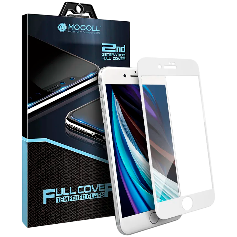 

Защитное стекло MOCOLL для iPhone 7/8/SE (2-го поколения) (0064)
