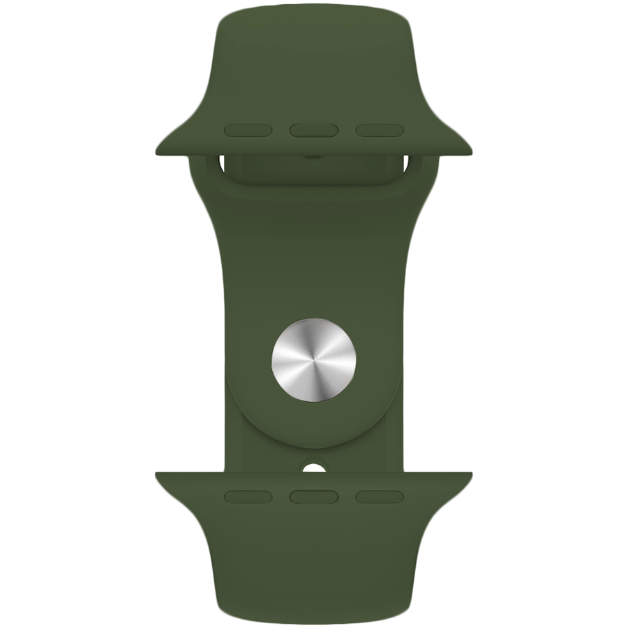 

Ремешок VLP Silicone Band для Apple Watch 42/44 Dark Green (VLP-SBAW-44DG)