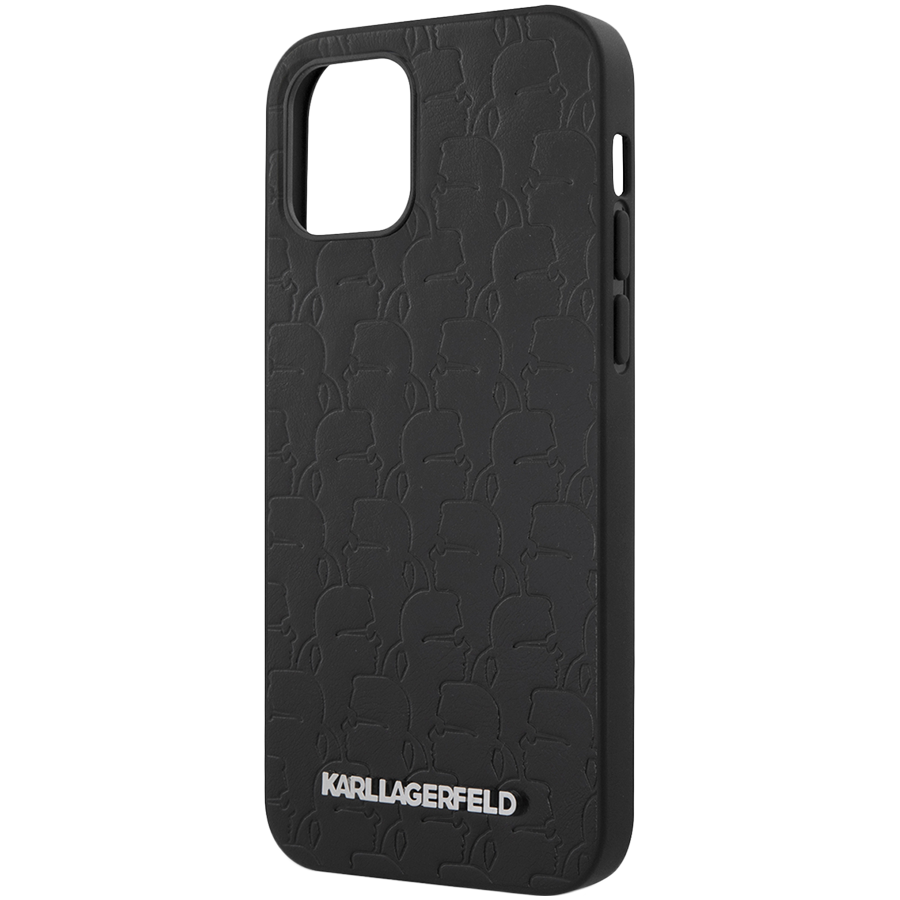 

Чехол LAGERFELD Kameo embossed Metal logo Hard (KLHCP12MPUKBK)