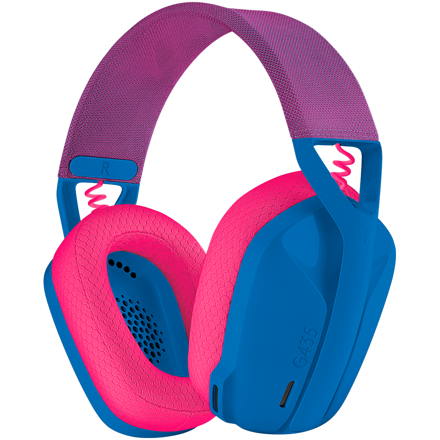 

Беспроводные наушники LOGITECH G435 Lightspeed, Blue/Raspberry (981-001062)