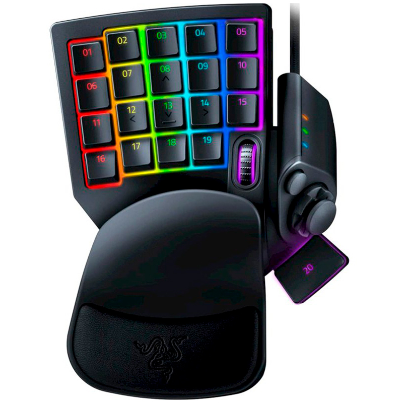 

Keypad RAZER Tartarus Pro, USB, Чёрный, Keys 32 (RZ07-03110100-R3M1)