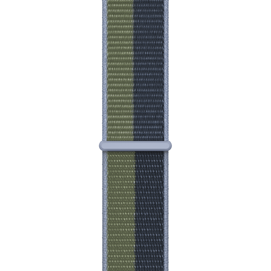 

Ремешок APPLE 41мм Sport Loop - Regular Синяя бездна/Зелёный мох (3J637ZM/A)