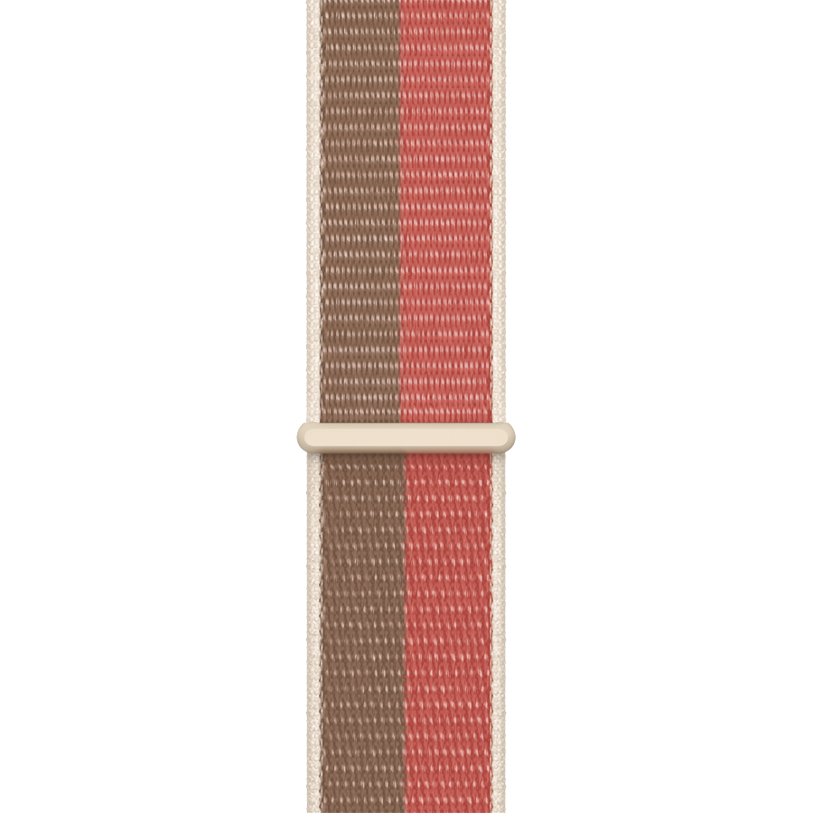 

Ремешок APPLE 45мм Sport Loop - Regular Розовый помело/миндальный (3J645ZM/A)