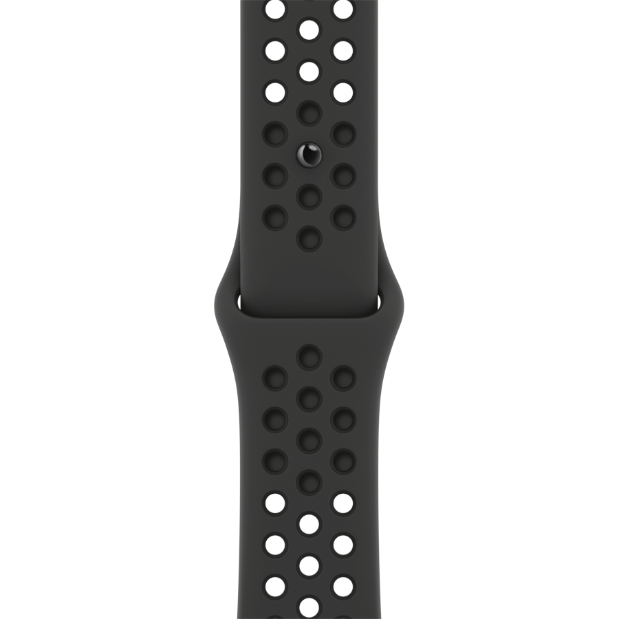 

Ремешок APPLE 41мм Nike Sport Band - Regular Антрацитовый/чёрный (3J694ZM/A)