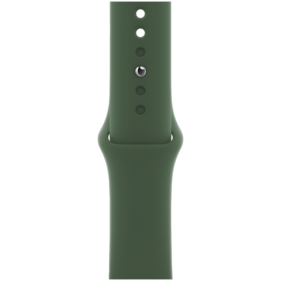 

Ремешок APPLE 45мм Sport Band - Regular Зелёный клевер (MKUN3ZM/A)