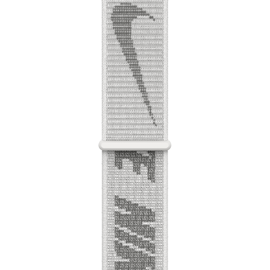 

Ремешок APPLE 45мм Nike Sport Loop - Regular Снежная вершина (ML373ZM/A)