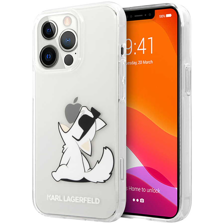 

Чехол LAGERFELD Choupette Fun для iPhone 13 Pro (KLHCP13LCFNRC)