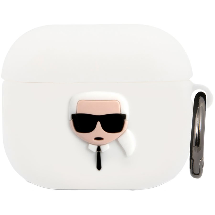 

Чехол LAGERFELD Karl Lagerfeld для AirPods (Gen3) (KLACA3SILKHWH)