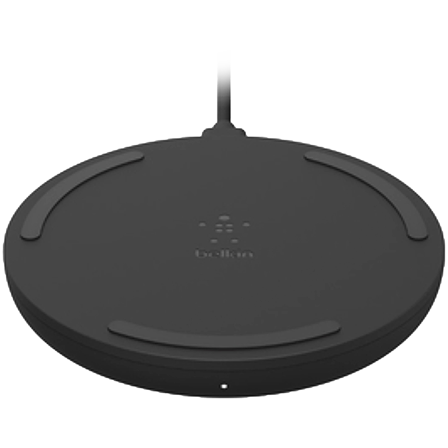 

Беспроводное зарядное устройство BELKIN USB, 15 Вт, Чёрный (WIA002VFBK)