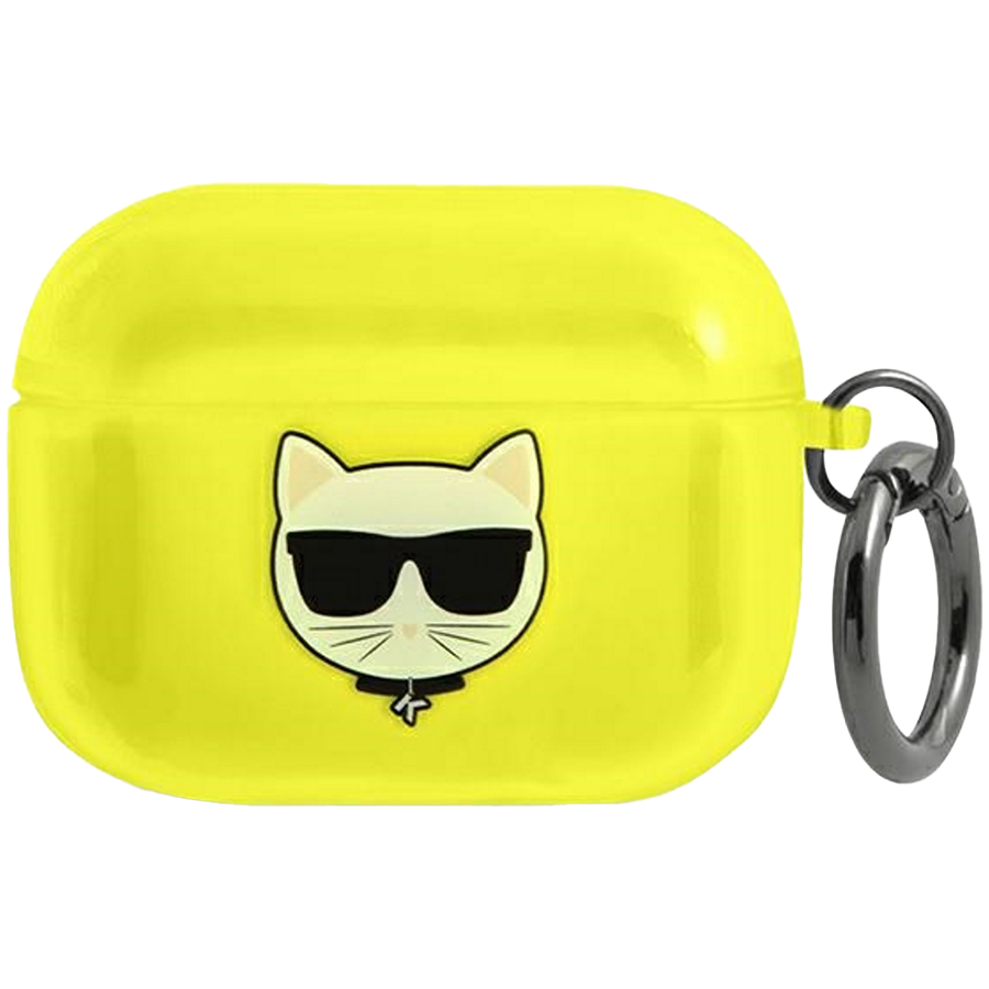 

Чехол LAGERFELD TPU FLUO with ring для AirPods Pro (KLAPUCHFY)