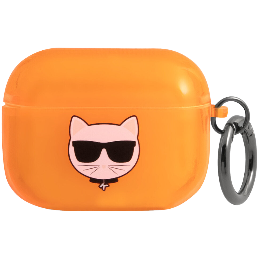 

Чехол LAGERFELD TPU FLUO with ring для AirPods Pro (KLAPUCHFO)