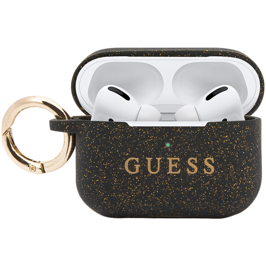 

Чехол GUESS Silicone case для AirPods Pro (GUACAPSILGLBK)
