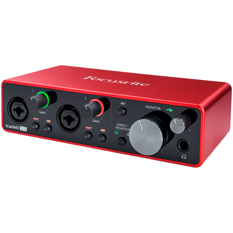 

Портативная колонка FOCUSRITE Красный (FOCUSRITE_SCARLETT_2I2_3RD_GEN)