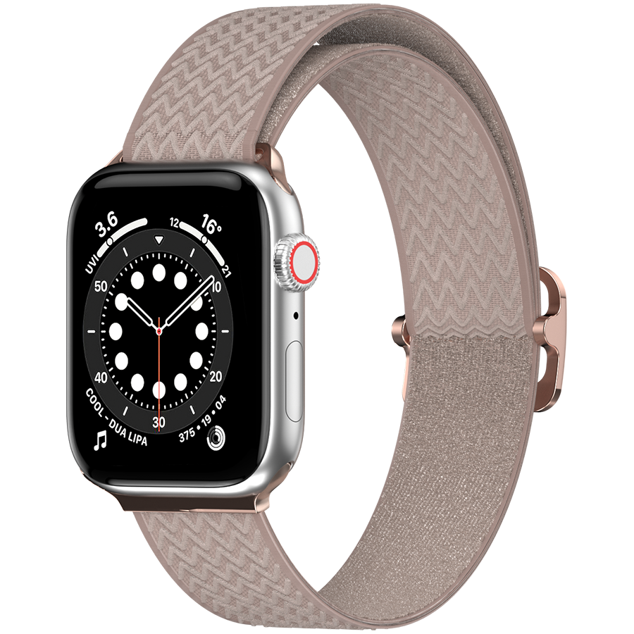 

Ремешок SwitchEasy Wave для Apple Watch 7 41mm&1~6, SE 38/40mm. Материал: нейлон. Цвет: розовый (GS-107-185-272-18)