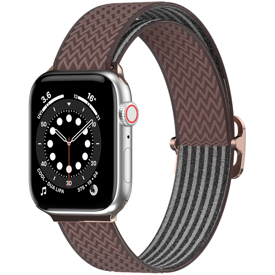 

Ремешок SwitchEasy Wave для Apple Watch 7 41mm&1~6, SE 38/40mm. Материал: нейлон. Цвет: бронзовый (GS-107-185-272-202)