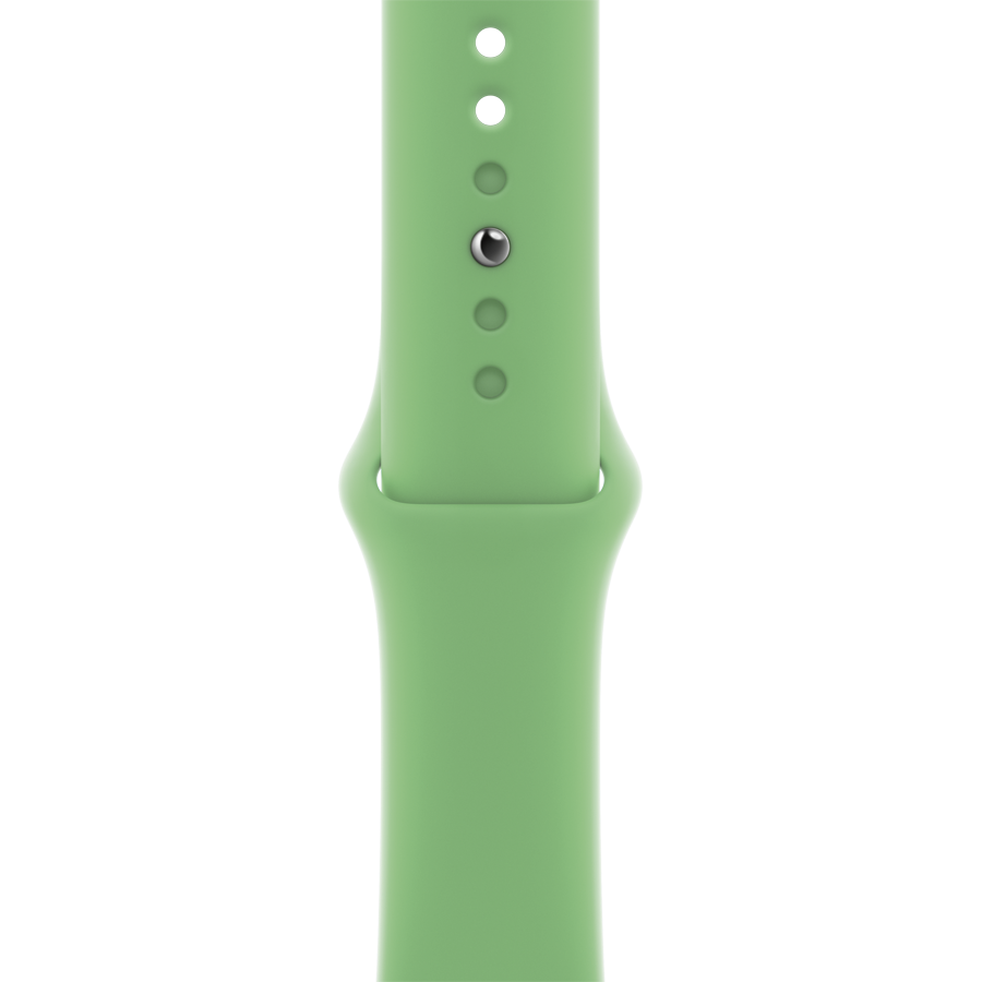 

Ремешок APPLE 45мм Sport Band - Regular Яркий зелёный (MN2F3ZM/A)