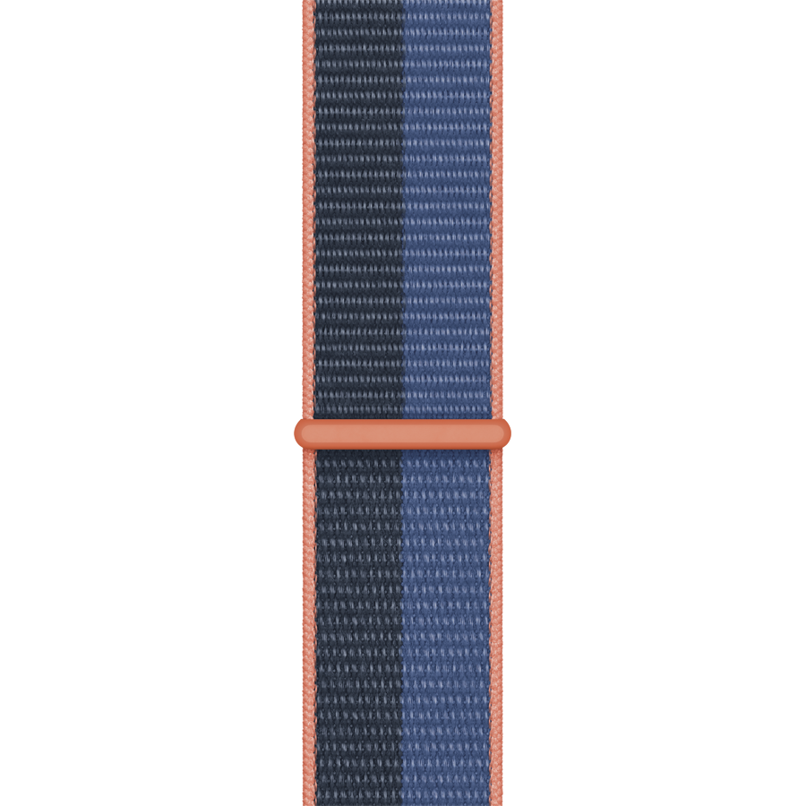 

Ремешок APPLE 45мм Sport Loop - Extra Large Blue Jay/Abyss Blue (MNC63ZM/A)