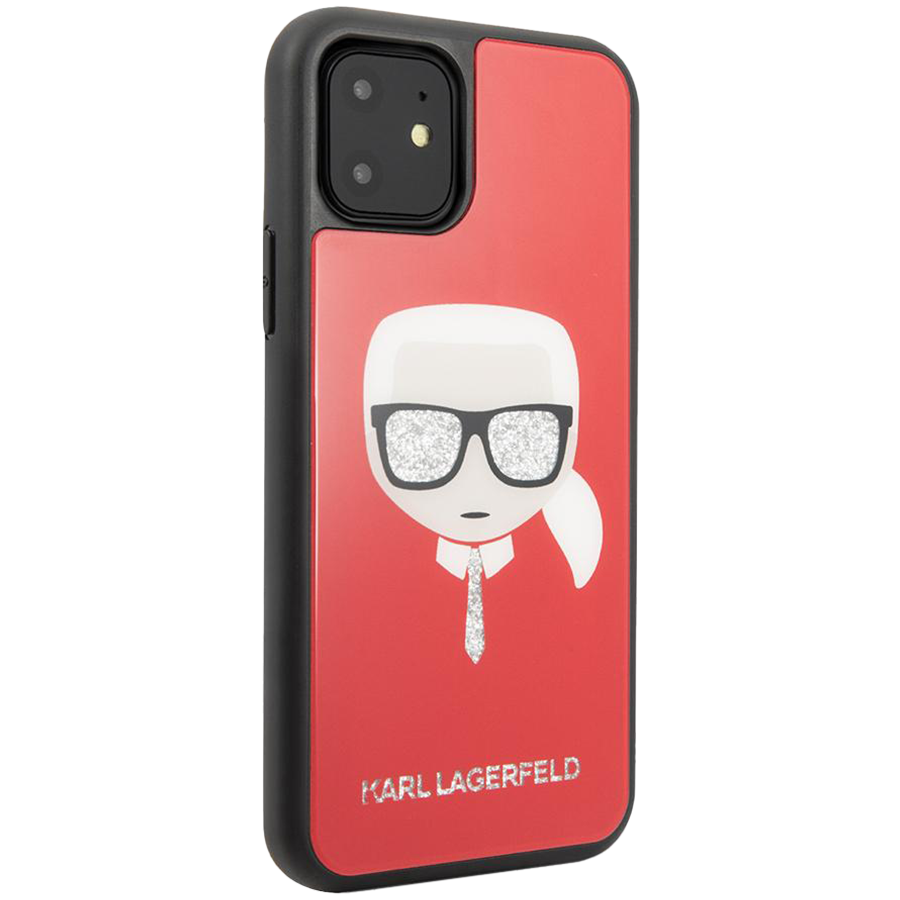 

Чехол LAGERFELD Double Layer Karl's Head Hard Glass для iPhone 11 (KLHCN61DLHRE)