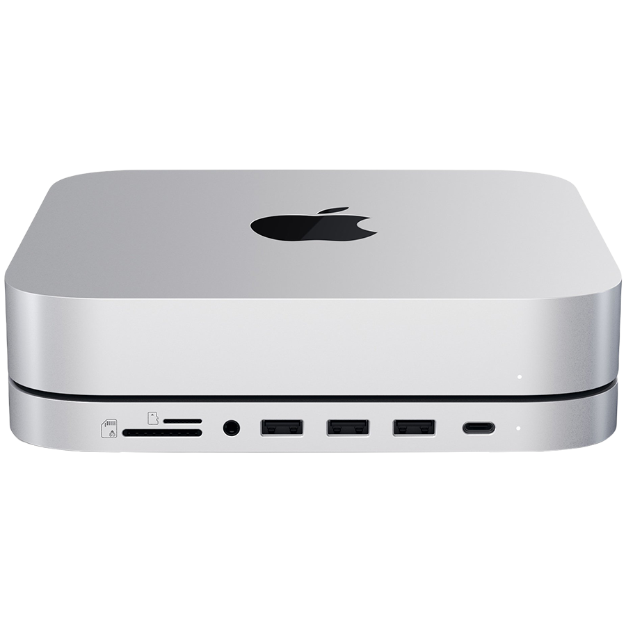 

Multiport Adapter SATECHI Stand & Hub for Mac Mini with SSD Enclosure Серебристый (ST-MMSHS)