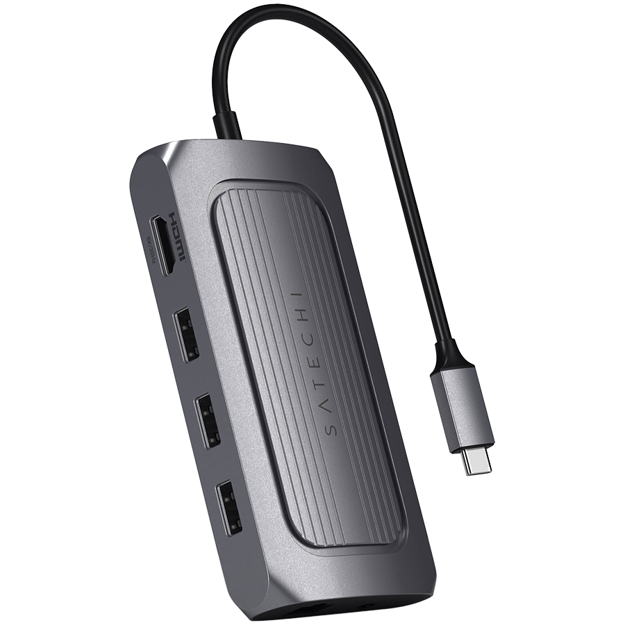 

Multiport Adapter SATECHI USB4 Multiport Adapter Серый космос (ST-U4MA3M)