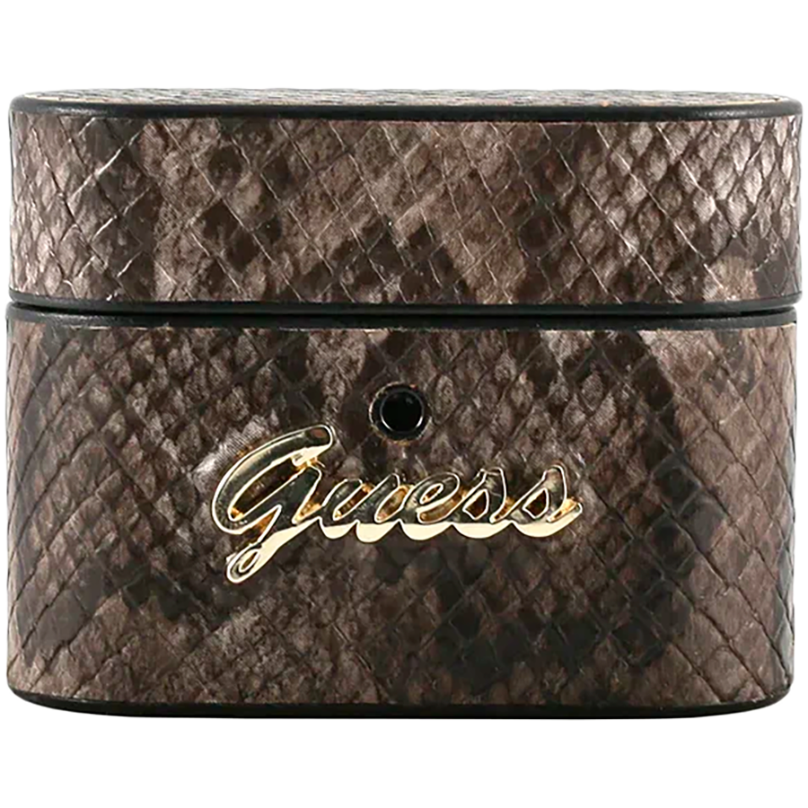 

Чехол GUESS Python with metal logo для AirPods Pro (GUACAPPUSNSMLBR)