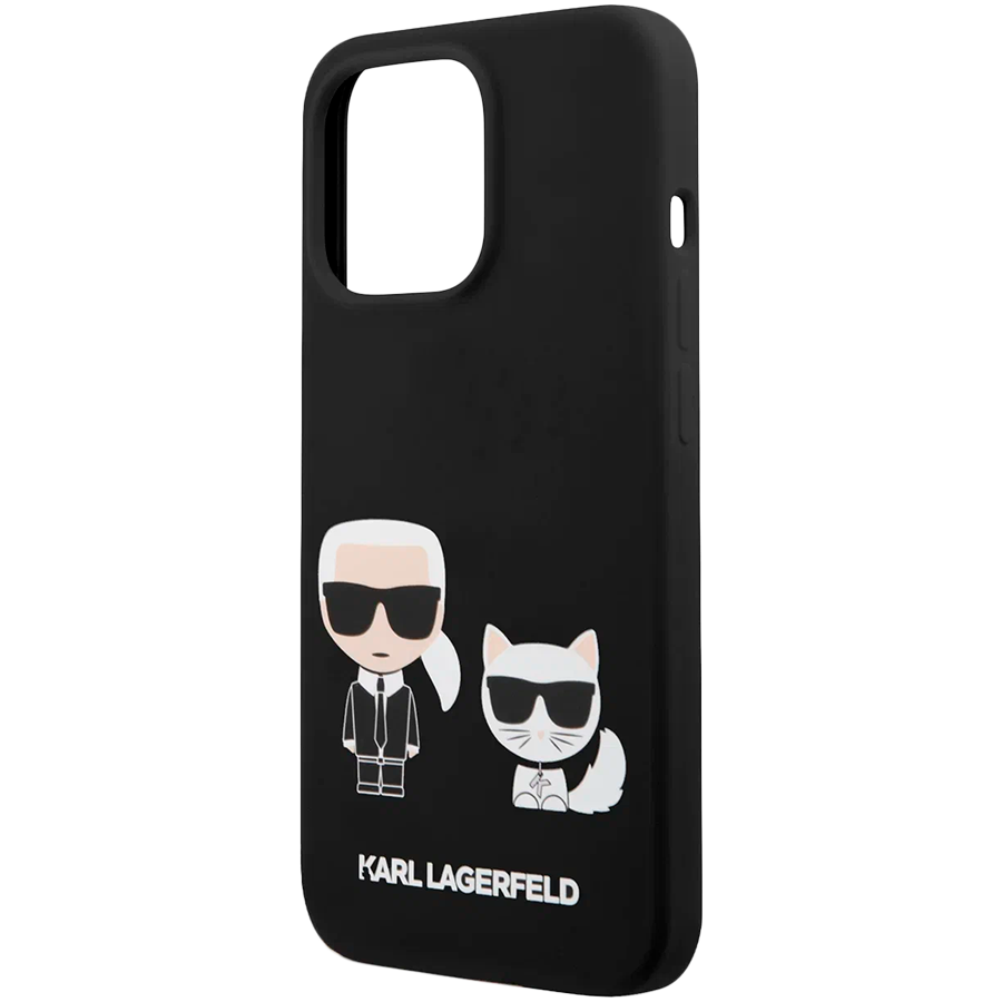 

Чехол LAGERFELD Karl & Choupette Hard для iPhone 13 Pro (KLHCP13LSSKCK)