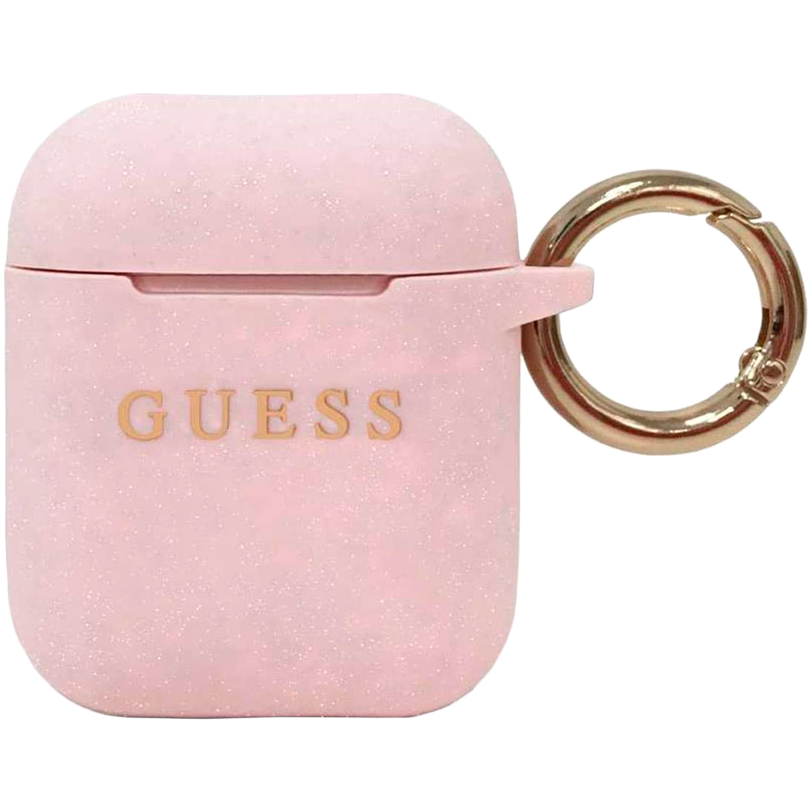 

Чехол GUESS Silicone with ring для AirPods (Gen1)/AirPods (Gen2) (GUACCSILGLLP)