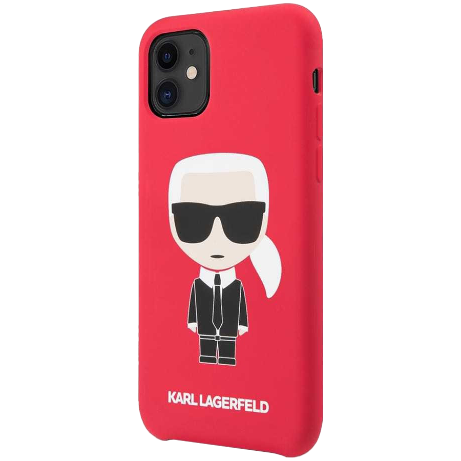 

Чехол LAGERFELD Iconic Karl Hard для iPhone 11 (KLHCN61SLFKRE)