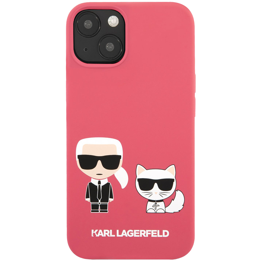 

Чехол LAGERFELD Karl & Choupette Hard для iPhone 13 mini (KLHCP13SSSKCP)